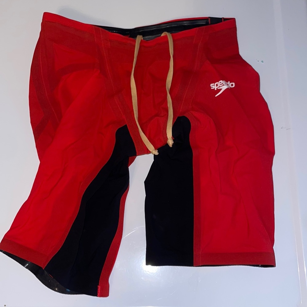 Speedo Valor Men’s Tech Suit - Red